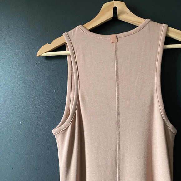 LUNYA Restore Fitted Dress otium tan heather - Picture 8 of 15
